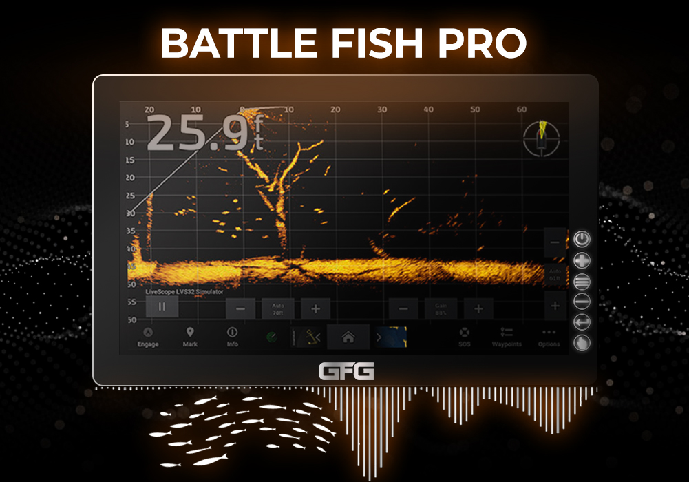 battle fish pro 18 - large garmin screen