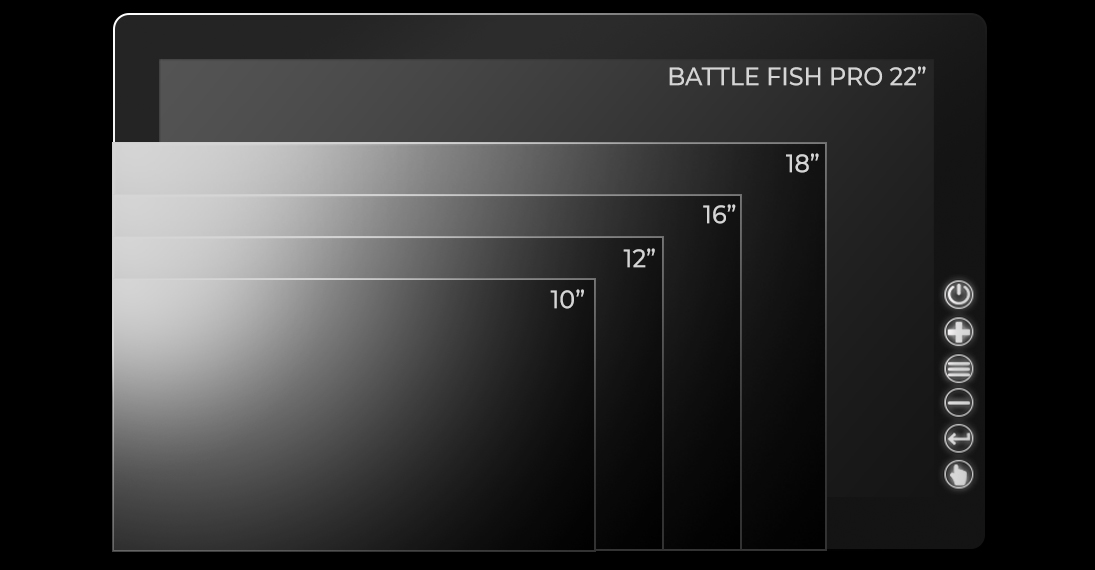 echo sounder big screen