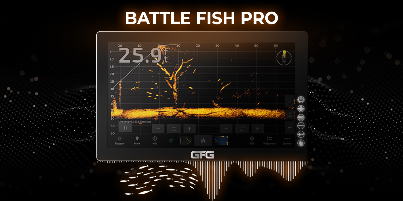 battle fish pro 18 - large garmin screen